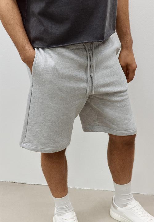 H&M - Relaxed fit shorts - grey marl