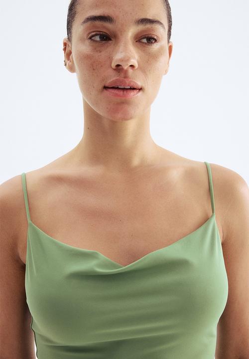 H&M - Interlock strappy dress - green
