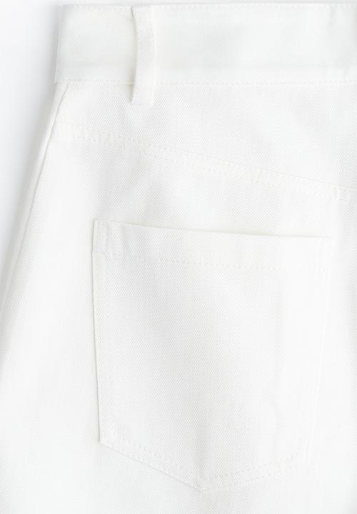 H&M - Cotton shorts - white