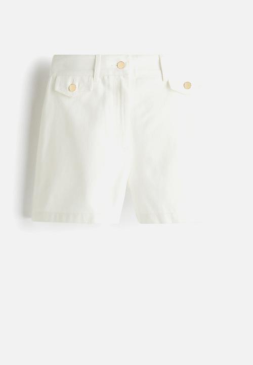 H&M - Cotton shorts - white