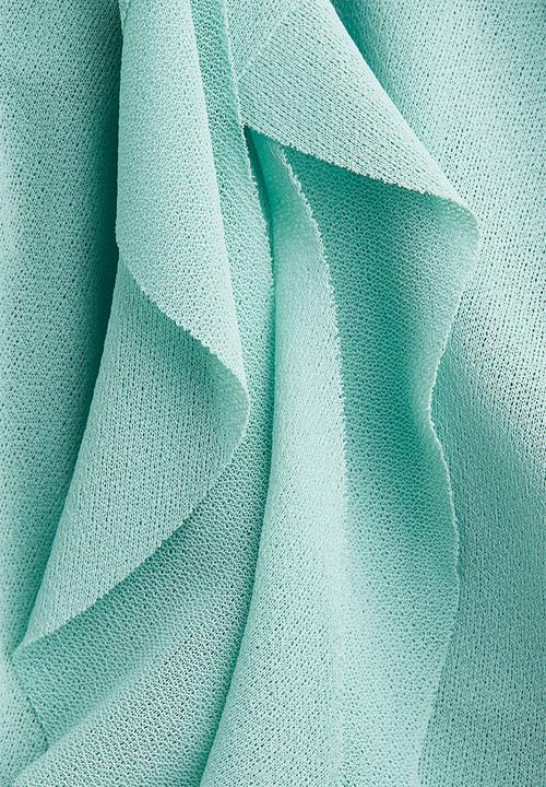 H&M - Flounced vest top - light turquoise