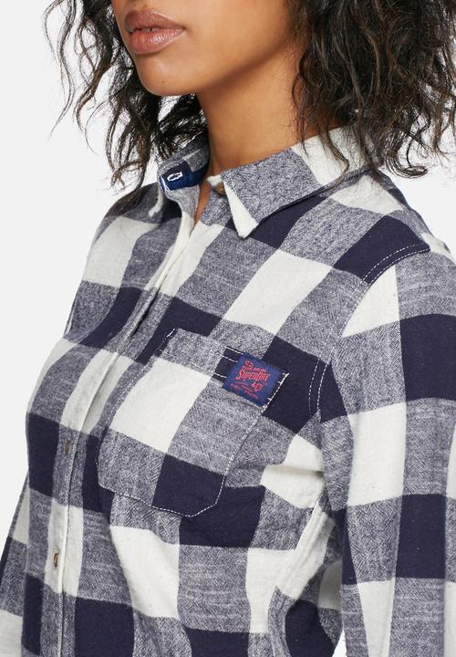 Superdry. - Super slub boyfriend shirt