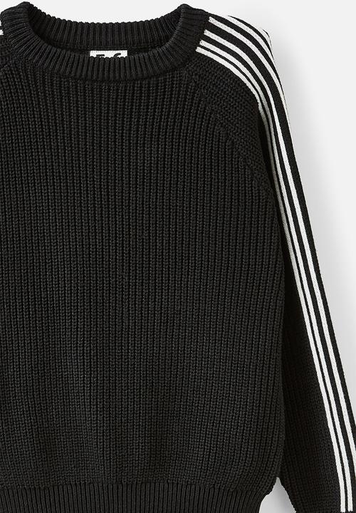 Cotton On - Blake Knit Crew - Phantom