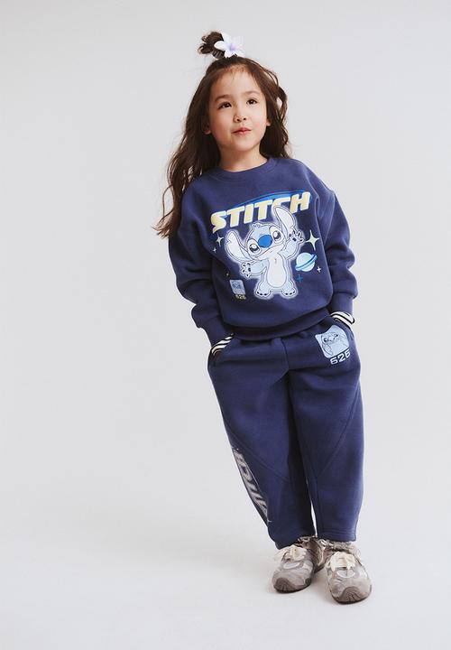 Cotton On - License Sammy Oversized Crew - Lcn Dis Stitch/Deep Dive