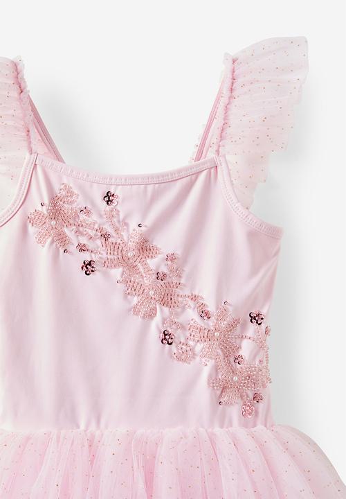 Cotton On - Ellie Dress Up Tutu - Tea Party Pink/Sparkle