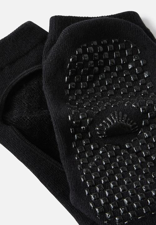 Cotton On - Performance plie sock - black