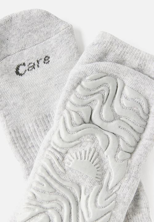 Cotton On - Performance studio sock - soul care/grey marle