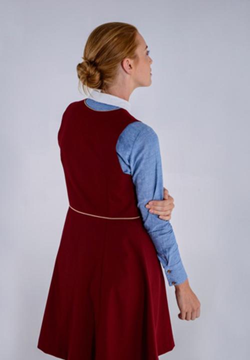 Jane Sews - Fern Tunic – Ox Blood