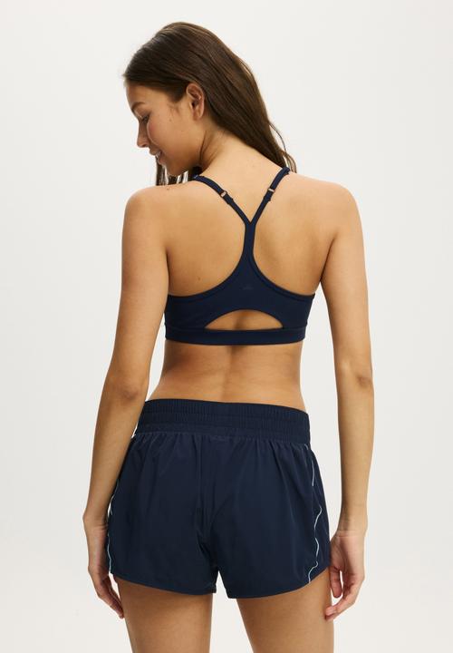 Cotton On - 365 Keyhole Crop - Prep Sport Navy