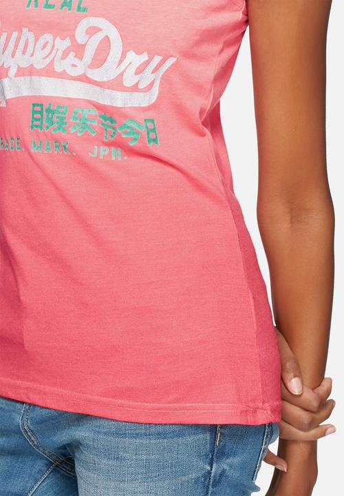 Superdry. - Vintage logo duo dip vest