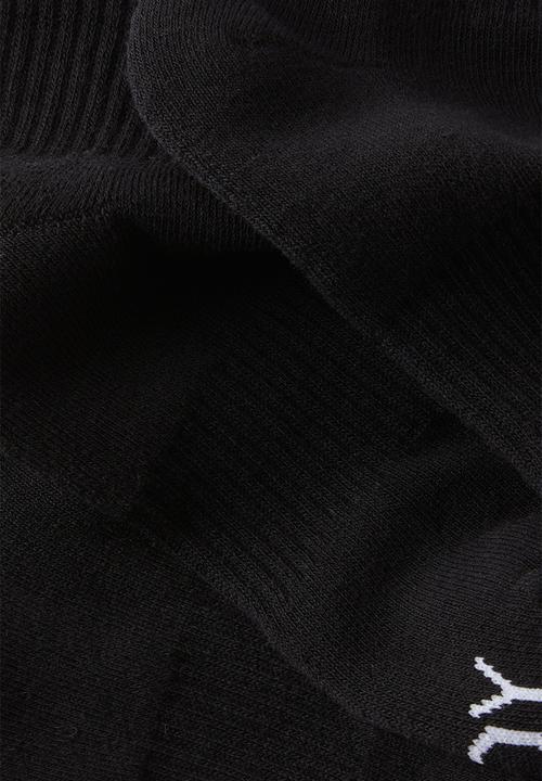 Cotton On - Body qtr crew sock 3pk - black