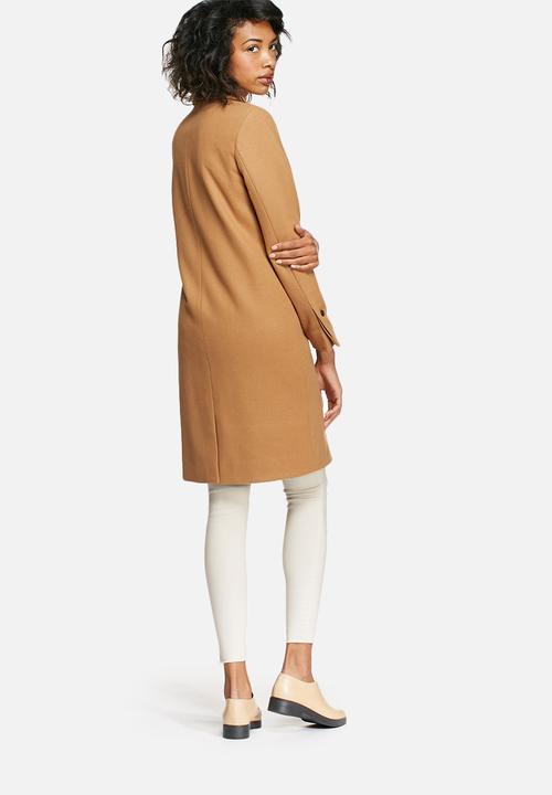 Selected Femme - Constract wool coat