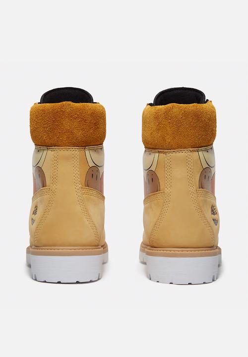 Timberland - 6 In Lace Waterproof Boot - Medium Yellow W Print