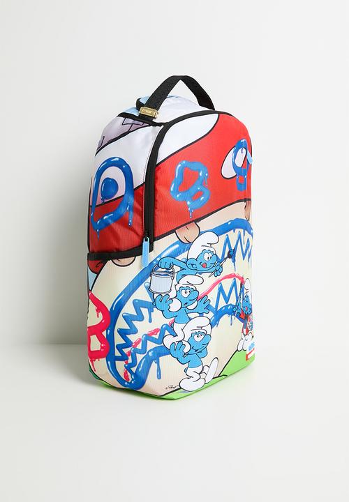 Sprayground - Painting smurfs dlxr backpack- multi