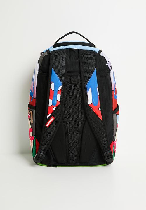 Sprayground - Painting smurfs dlxr backpack- multi