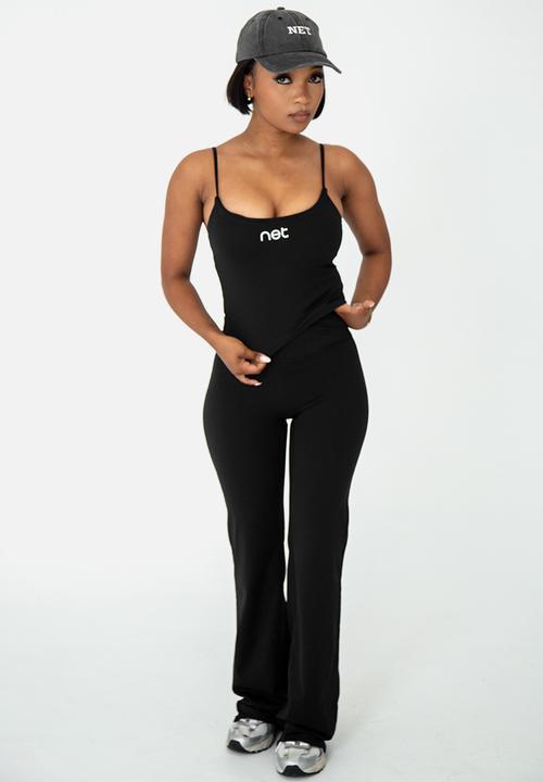 Net Athletic - Amore flare pants - black