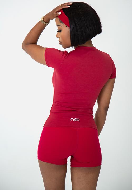 Net Athletic - Amore tee - cherry red