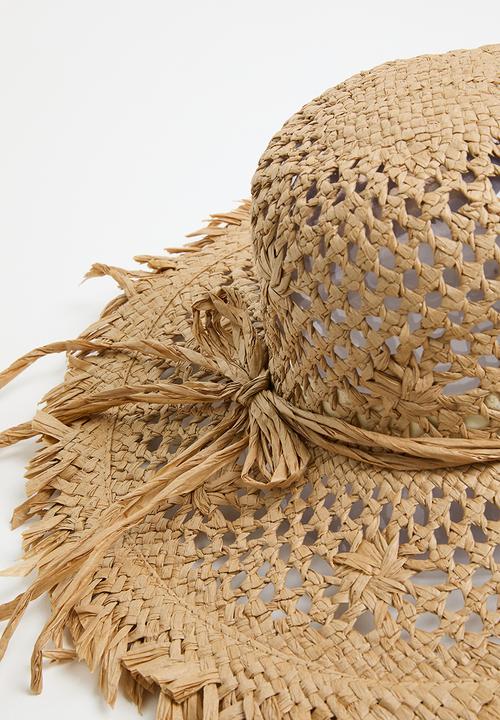 Tessa Design - Carissa woven straw sun hat- natural