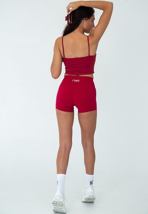 Net Athletic - Amore tank - cherry red