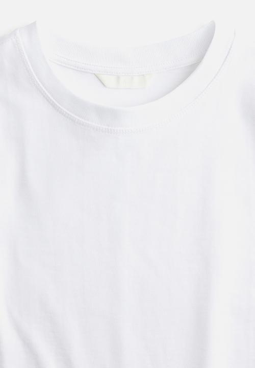 H&M - Oversized cotton T-shirt - white
