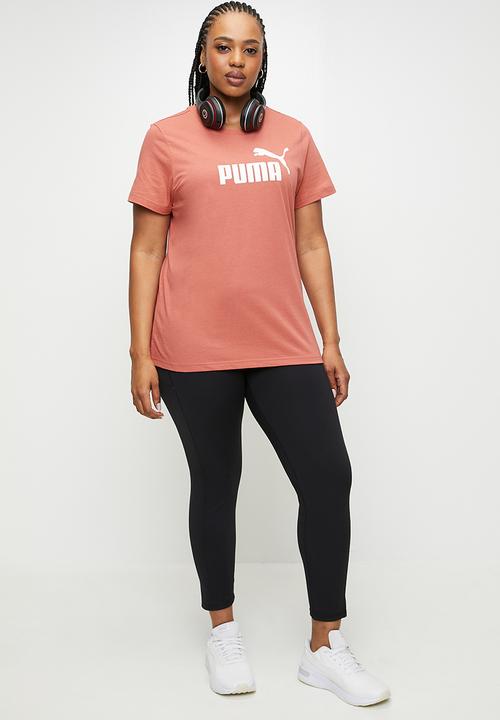 PUMA - Plus ESS No. 1 Logo Tee W - Exotic Red