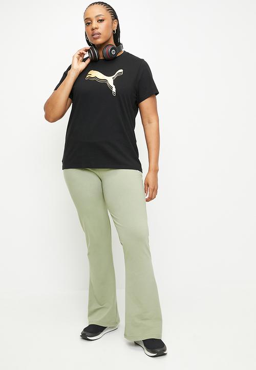 PUMA - Plus ESS High-Waist Flared Leggings W - Lux Arm