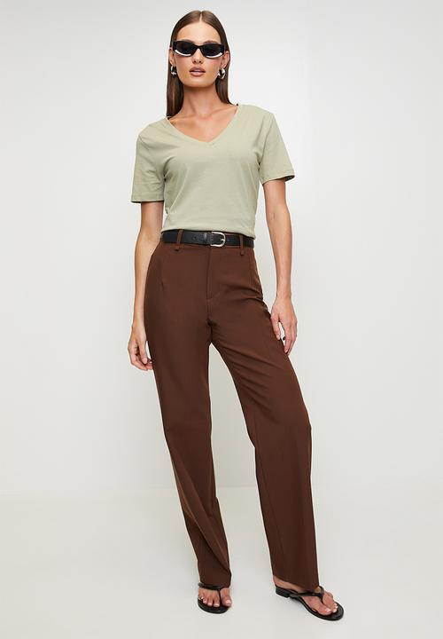 MANGO - T-shirt Chalspic - Khaki