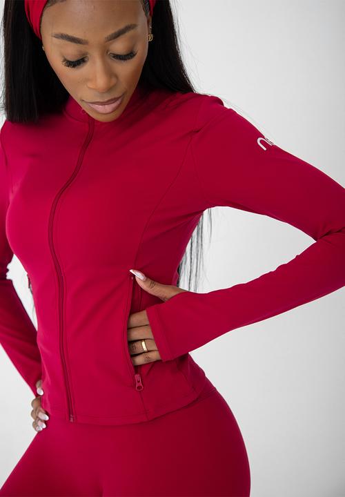 Net Athletic - Amore jacket - plum red