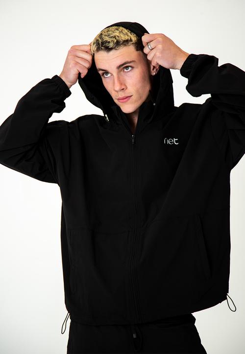 Net Athletic - Baseline full zip jacket - black