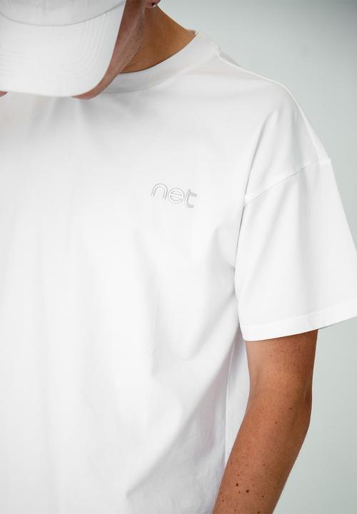 Net Athletic - Baseline tee - white