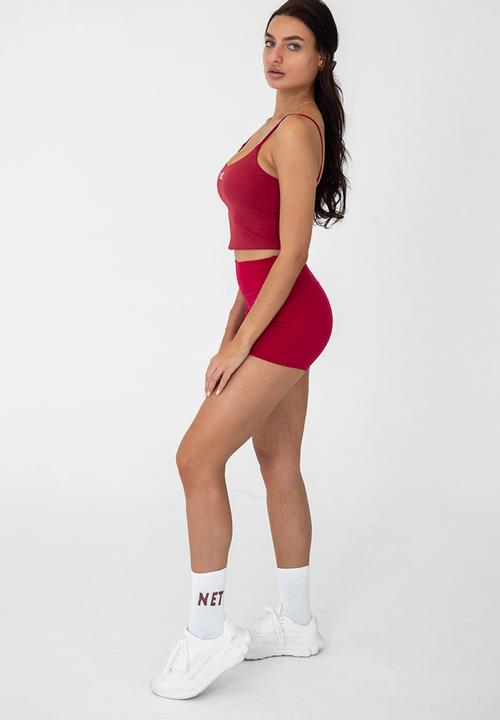 Net Athletic - Amore shorts - plum red