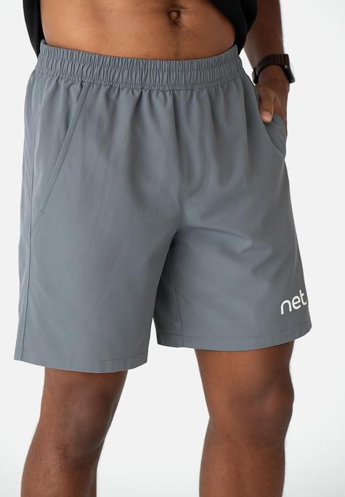 Net Athletic - Baseline shorts - chalk grey