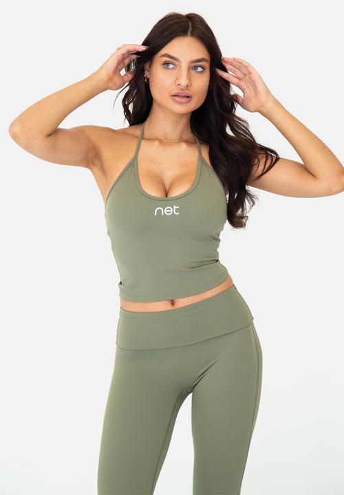 Net Athletic - Matcha tank - matcha green