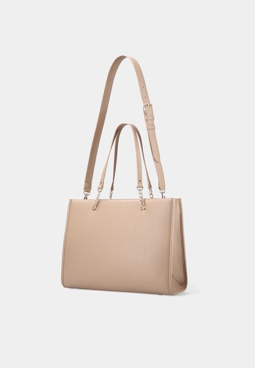 Forever New - Harper jacquard shopper bag - brown