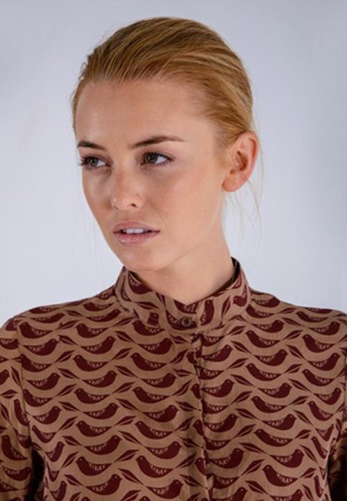 Jane Sews - Penny Silk Blouse – Camel