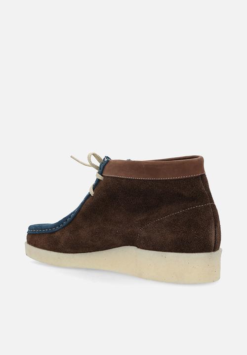 Grasshoppers - Brooklyn - Dark Brown /Denim Suede /Mocca Sandiego