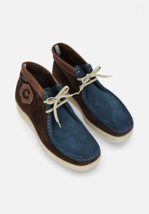 Grasshoppers - Brooklyn - Dark Brown /Denim Suede /Mocca Sandiego