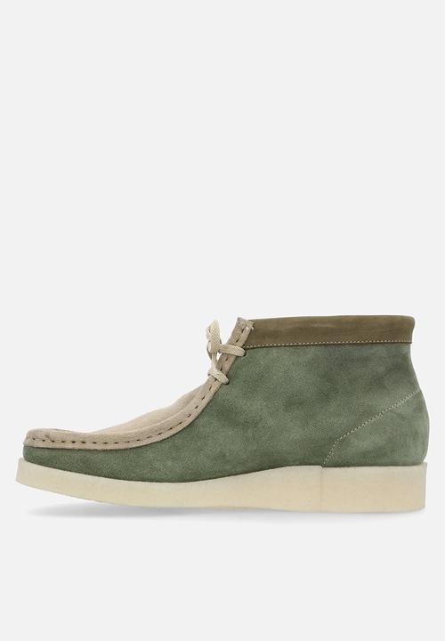 Grasshoppers - Brooklyn - Moss/Tobacco Suede /Olive