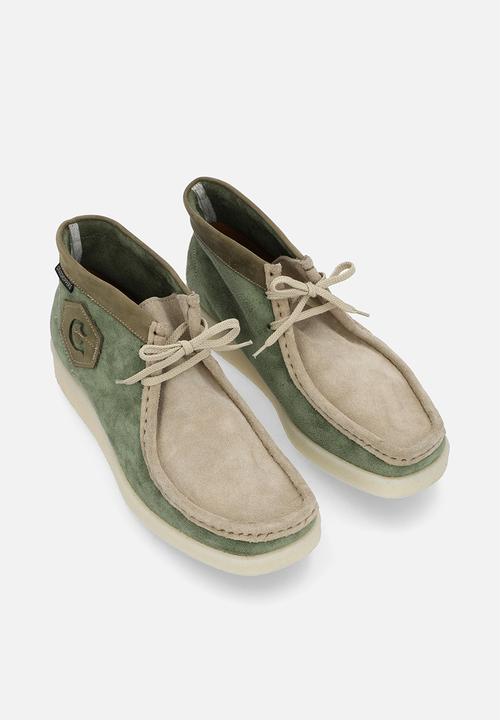 Grasshoppers - Brooklyn - Moss/Tobacco Suede /Olive
