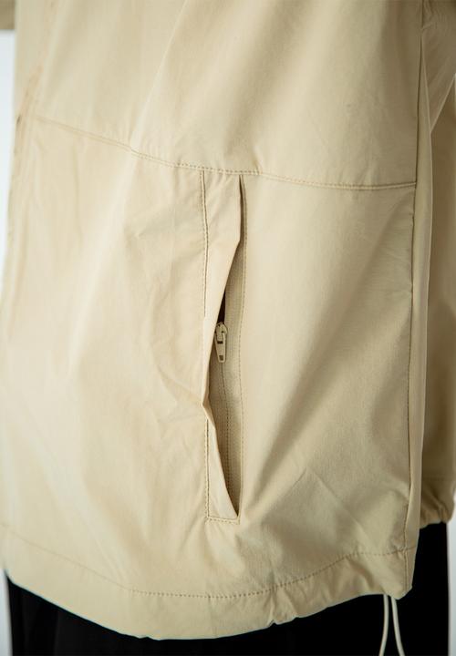 Net Athletic - Baseline full zip jacket - sand khaki