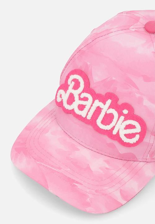 Pop Candy - Barbie Towelling Applique Cap - pink