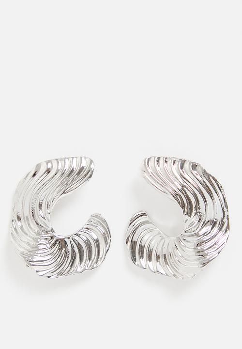 Tessa Design - Eleanor studded earrings - silver