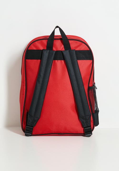Pop Candy - Spiderman Nuff Said Backpack + P Bag - red