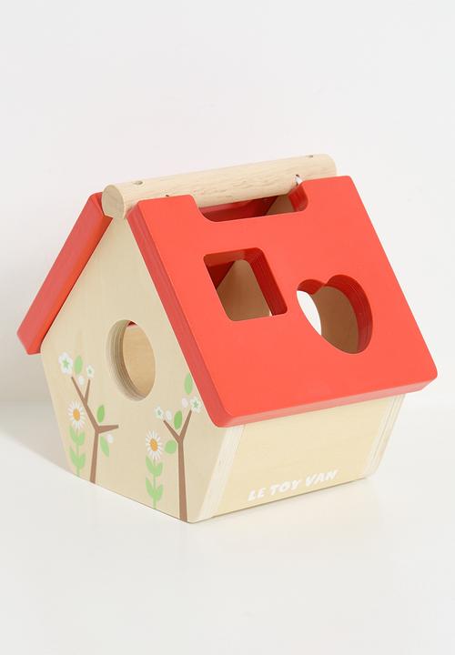 Le Toy Van - Woodland Bird House Shape Sorter - multi