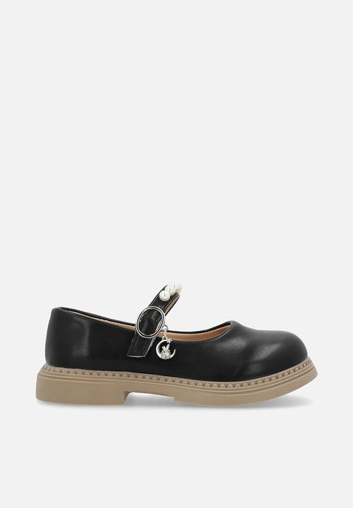 Pop Candy - PU Mary Janes - black