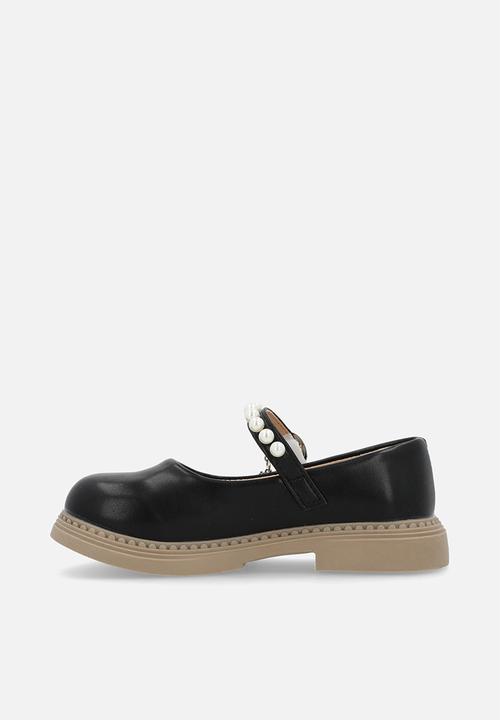 Pop Candy - PU Mary Janes - black