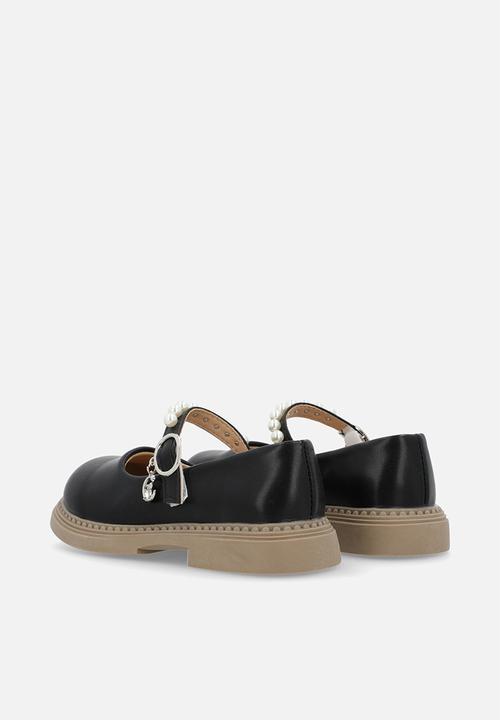 Pop Candy - PU Mary Janes - black