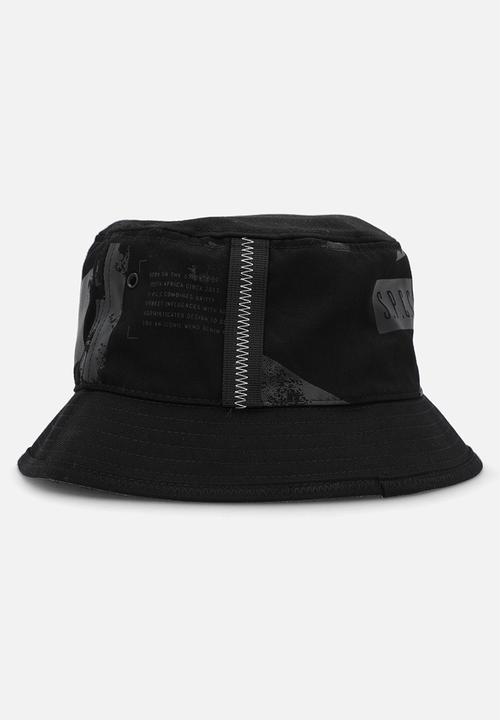 S.P.C.C - Orbit Bucket Hat - Black