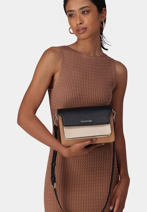 Forever New - Bailey colourblock boxy crossbody bag - multi