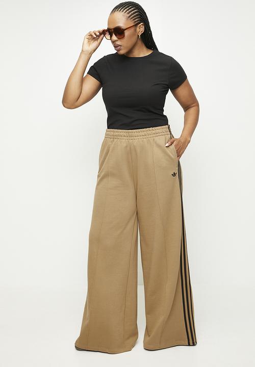 adidas Originals - Plus 3S WIDE SWEATPT  - brown